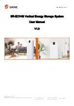 Preview for 1 page of Srne SR-EOV48 Series User Manual