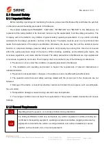 Предварительный просмотр 4 страницы Srne SR-EOV48 Series User Manual