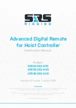 SRS Labs ADR24-DIGI-AHD Instruction Manual предпросмотр