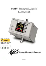 SRS Labs BGA244 Quick Start Manual preview