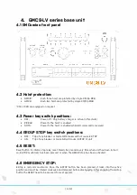 Предварительный просмотр 5 страницы SRS Labs GMC12-LV-H6 Instruction Manual