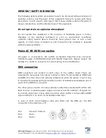 Preview for 2 page of SRS Light Design DST4W series Instruction Manual