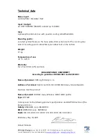 Preview for 6 page of SRS Light Design DST4W series Instruction Manual