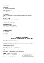 Preview for 1 page of SRS Light Design DST8-DIN Series Instruction Manual