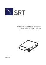 Предварительный просмотр 1 страницы SRT CS100 Installation And Operation Manual