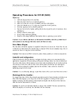 Preview for 13 page of SRT SC12E Parts & Operation Manual