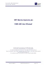 Preview for 1 page of SRT VMS-100 User Manual