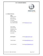 Preview for 37 page of SS Telecoms SS-77 uTMS User Manual