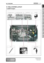 Preview for 249 page of SSANGYONG Kyron D100 2005 Manual