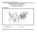 Preview for 890 page of SSANGYONG Musso Sports N100 2003 Manual