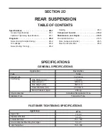 Preview for 961 page of SSANGYONG Musso Sports N100 2003 Manual