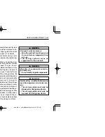 Preview for 127 page of SSANGYONG REXTON Owner'S Manual