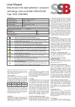 Preview for 1 page of SSB SBH User Manual