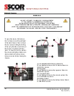 Preview for 10 page of SSCOR DCell Suction Operating Instructions & Maintenance Manual