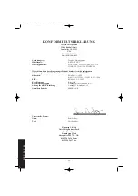 Preview for 60 page of SSCOR S-SCORT VX2 2310 Operating Instructions And Maintenance Manual