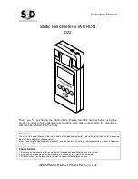 SSD Statiron-DZ4 Instruction Manual предпросмотр