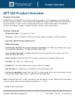 SSI Fluid-Trac DFT-110 Product Overview preview