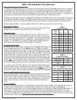 Preview for 3 page of SSI MPG-1 Installation Instruction Sheet