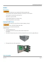 Preview for 15 page of SSK SSK513 Installation & Operation Manual