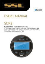 Preview for 1 page of Ssl SGR3 User Manual