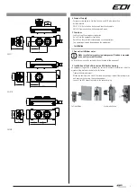 Preview for 3 page of SSP EDI Series Operating Manual