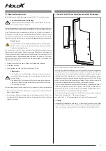 Preview for 6 page of SSP HOLDX RL2 Operating Manual