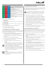 Preview for 15 page of SSP HOLDX RL2 Operating Manual