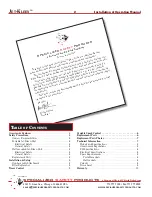 Preview for 2 page of SSP Jet-Kleen JK-FFP1 Installation & Operation Manual