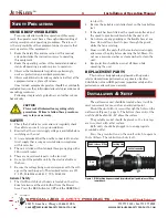 Preview for 4 page of SSP Jet-Kleen JK-FFP1 Installation & Operation Manual