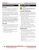 Preview for 4 page of SSP Jet-Kleen JKL-115 Installation & Operation Manual