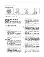 Preview for 2 page of SSP MGA402 Instruction Manual