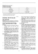 Preview for 2 page of SSP MGA452 Instruction Manual