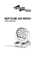 SSP NEPTUNE 400 WASH User Manual preview