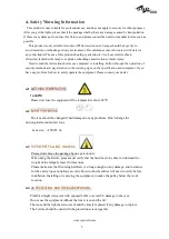 Preview for 5 page of SSP PROFESSIONAL LIGHTING SMART 280 W User Manual