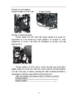 Preview for 7 page of SSR Motorsports SNAKE EYES XF250-GS Owner'S Manual