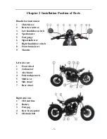 Preview for 8 page of SSR Motorsports SNAKE EYES XF250-GS Owner'S Manual