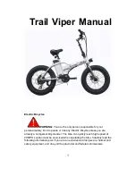 Preview for 1 page of SSR Motorsports Trail Viper Manual