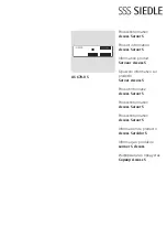 SSS Siedle AS 670-0 S Product Information preview