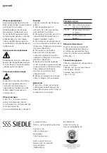 Предварительный просмотр 10 страницы SSS Siedle Basic VIB 150-0 Product Information