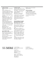 Preview for 16 page of SSS Siedle BGA 611 Series Product Information