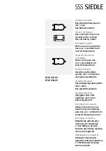 SSS Siedle BTLE 050-05 Product Information preview