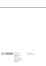 Preview for 12 page of SSS Siedle EC 602 Series Product Information