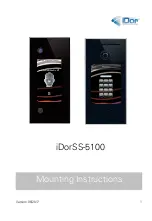 Предварительный просмотр 1 страницы SSS Siedle iDorSS-5100 Mounting Instructions