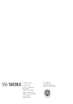 Предварительный просмотр 34 страницы SSS Siedle KA/WG 950-0 C Manual