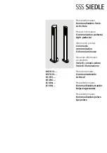 SSS Siedle KS 613 Series Product Information preview