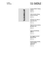 SSS Siedle KSA 613 Series Product Information предпросмотр