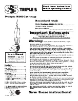 SSS Siedle ProSpec RD4DC User Manual preview