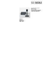 Предварительный просмотр 1 страницы SSS Siedle Siedle S 851-0 Operating Instructions Manual