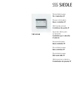 Preview for 1 page of SSS Siedle TCIP 603-03 Product Information