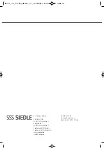 Preview for 14 page of SSS Siedle Vario BE 611-3/1 Series Product Information